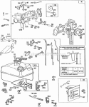 Part Location Diagram of 498298 Briggs and Stratton Carburetor